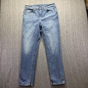 Levis 541 Jeans Mens 34x34 Blue Denim Straight Leg Stretch Medium Wash